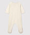 Baby-Strampler aus Bio-Baumwolle beige MONTELIMAR CHINE