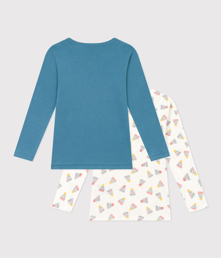 2er-Set lang&auml;rmelige T-Shirts aus Baumwolle f&uuml;r Jungen vielfarbig