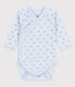 Kurzärmeliger Baby-Body in Wickelform Mädchen