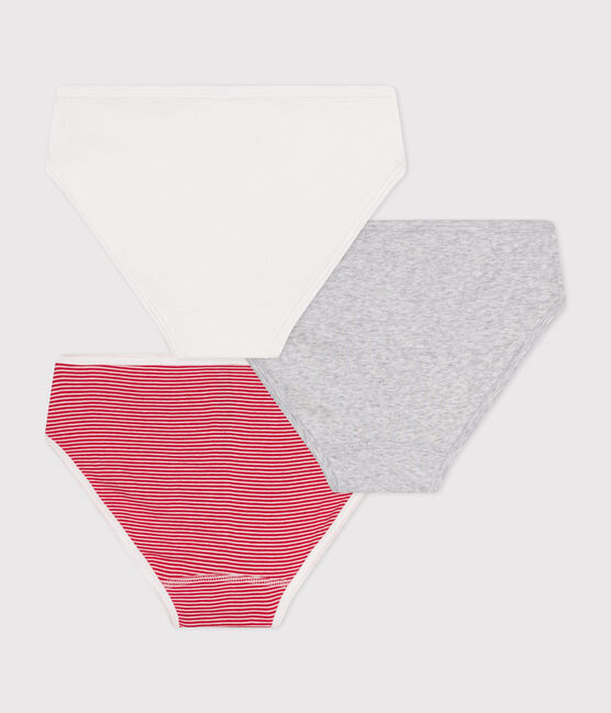 3er-Set Slips aus Baumwolle für Damen variante 6