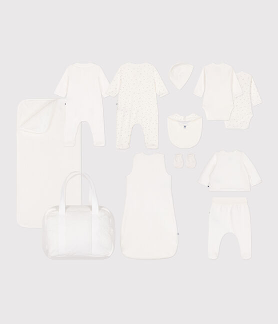 Erstausstattungskoffer mit warmer Babykleidung variante 1