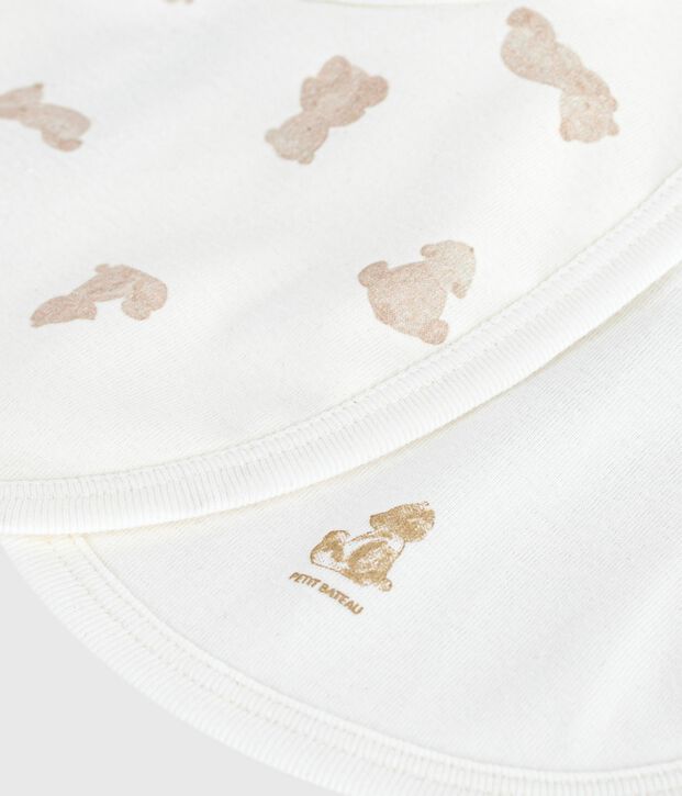 Set Baby-L&auml;tzchen aus Baumwolle mit B&auml;rmotiv vielfarbig
