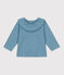 Langärmelige Babybluse aus leichtem Jersey blau ROVER
