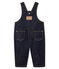 Lange Baby-Jeans-Latzhose, Unisex blau Jean
