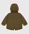 Wasseabweisende Baby-Parka grün MILITARY