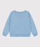 Sweatshirt mit Printmotiv aus Molton blau AZUL