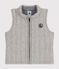 Baby-Weste aus Doppeljersey grau CHATON CHINE