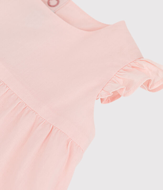 &Auml;rmelloses Babykleid aus Popeline FLEUR
