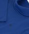 Kinder-Rollkragenshirt aus einfarbiger Baumwolle blau