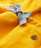 Fleece-Hose für Baby Jungen/Mädchen gelb BOUDOR