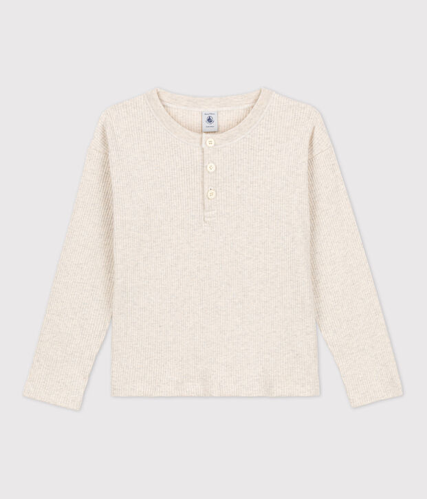 Kinder-T-Shirt aus Baumwolle f&uuml;r Jungen MONTELIMAR CHINE