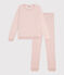 Pyjama aus Frottee für Damen rosa SALINE