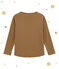 Langarmshirt braun BRINDILLE/gelb DORE
