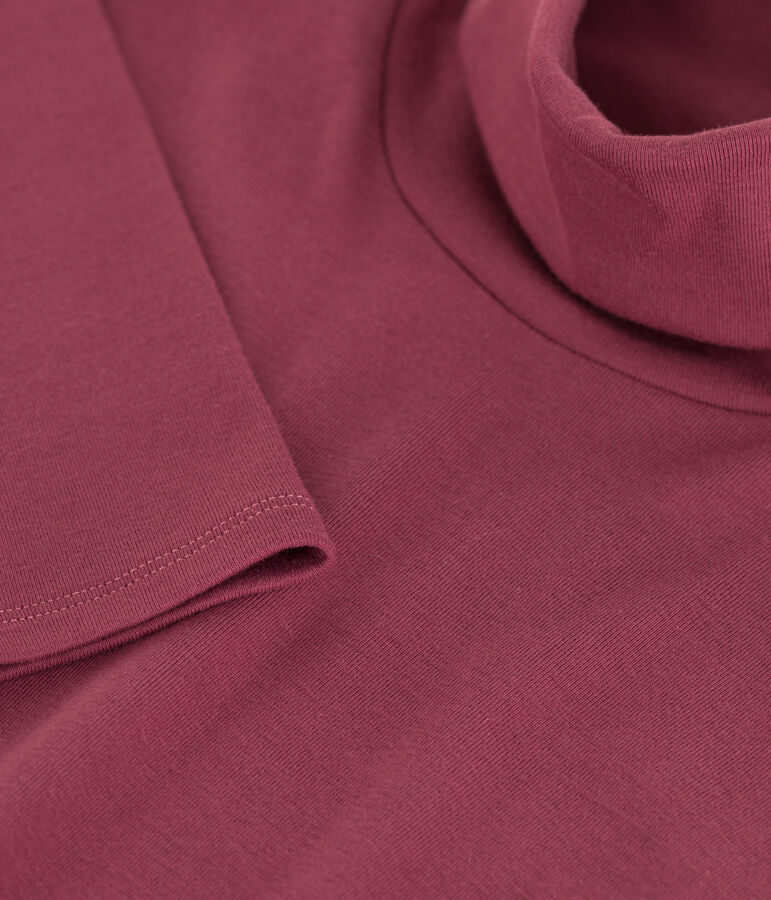 Rollkragenshirt aus Baumwolle f&uuml;r Damen braun