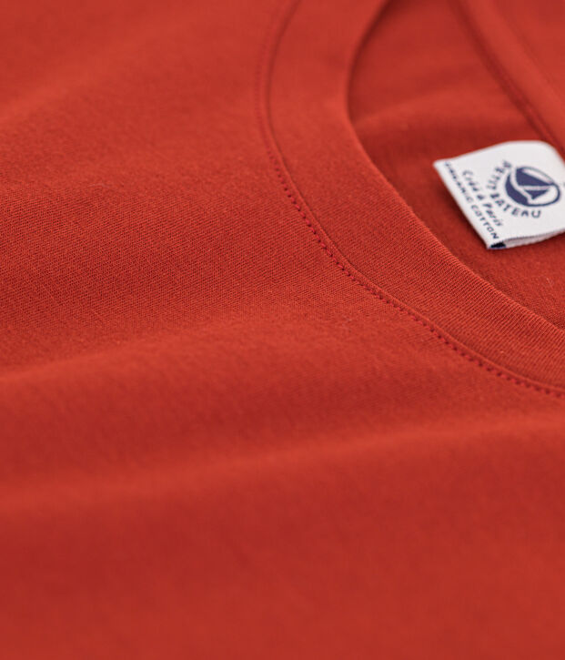 T-Shirt LE DROIT aus Baumwolle mit Rundhalsausschnitt rot