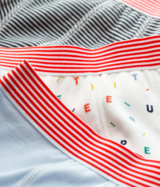 3er-Set Boxershorts aus Bio-Baumwolle für Jungen variante 1