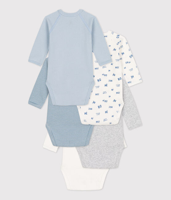 5er-Set langärmelige Baby-Bodys aus Baumwolle variante 1
