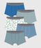 Set Kinder-Boxershorts aus Baumwolle mit Eiffelturm-Motiv variante 1