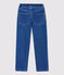 Kinder-Jeanshose aus Bio-Baumwolle in Regular Fit Passform für Jungen blau DENIM BLEU DELAVE