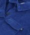 Kinder-Hemd aus einfarbigem Feincord blau