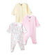 Baby-Mädchen-Strampler im 3er-Set