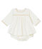 Baby MädchenKleid mit Bloomers weiss MARSHMALLOW
