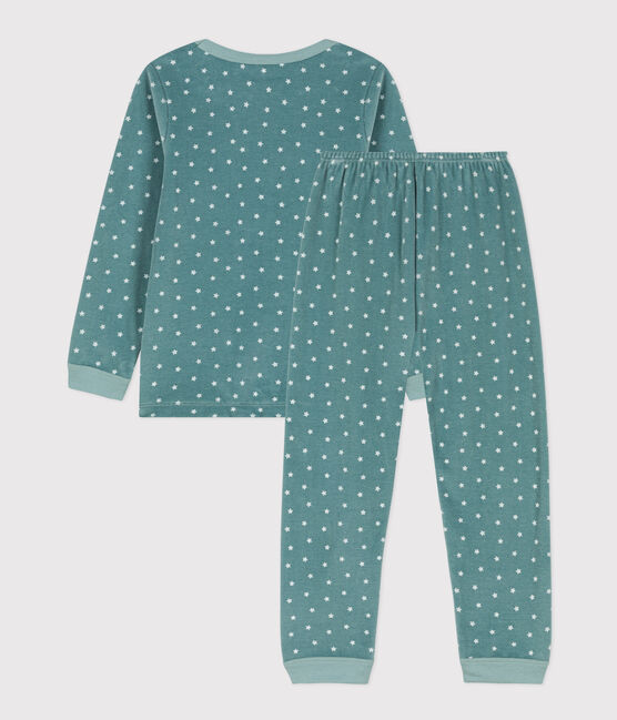 Kinderpyjama aus Nicki mit Sternenmotiv blau BRUT/weiss MARSHMALLOW