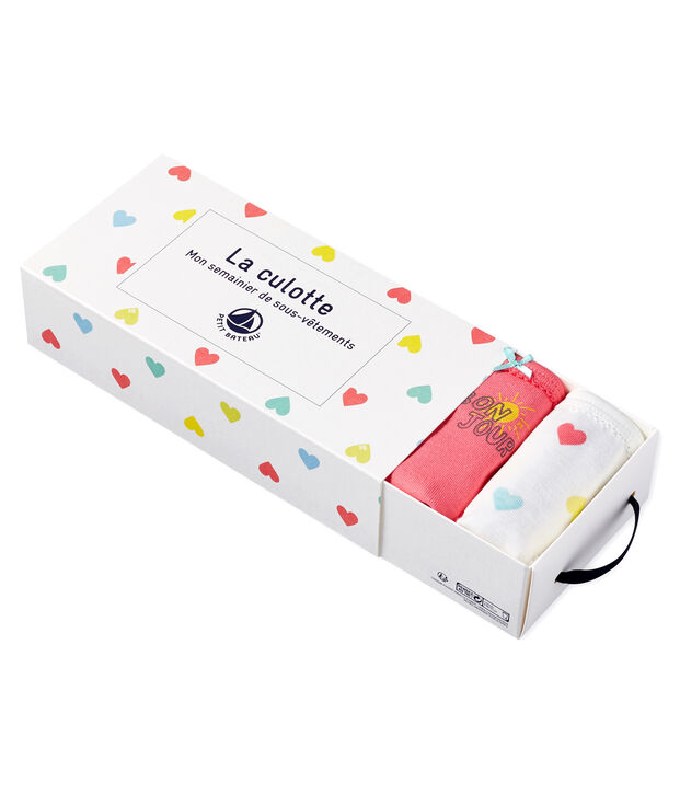 Set mit 5 Unterhosen f&uuml;r kleine M&auml;dchen vielfarbig