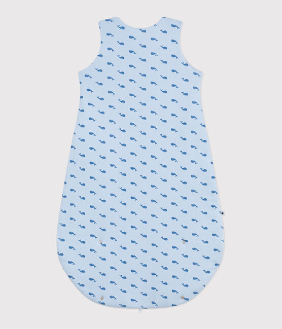 Babyschlafsack aus Baumwolle mit Walmotiv TOG-Wert 2 blau TOUDOU/ ALASKA