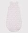 Babyschlafsack aus Baumwolle mit Blumenmotiv TOG-Wert 2 weiss MARSHMALLOW/weiss MULTICO