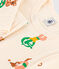 Kinderpyjama aus Baumwolle mit Tier-Printmotiv weiss AVALANCHE/ MULTICO