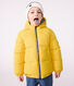 Einfarbige Kinder-Winterjacke 