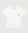 Kurzärmeliges T-Shirt für Jungen weiss MARSHMALLOW