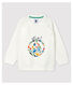 Baby-Sweatshirt aus Baumwolle.