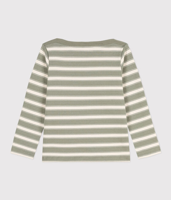 Streifenshirt aus dichter Baumwolle für Mädchen und Jungen MARECAGE/ AVALANCHE