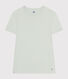 Einfarbiges T-Shirt L'Iconique aus Baumwolle für Damen