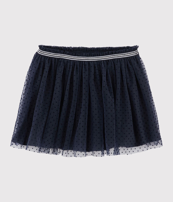 Kinderrock aus Tüll für Mädchen blau SMOKING