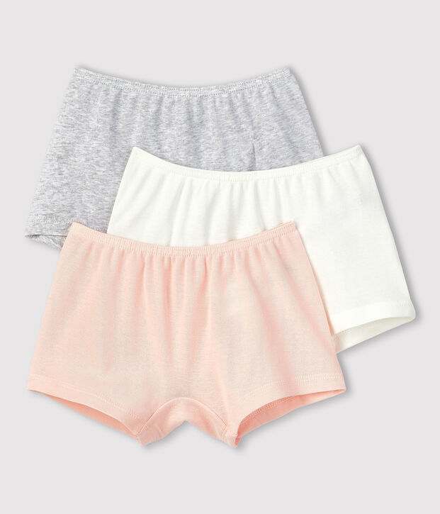3er-Set Shortys f&uuml;r M&auml;dchen vielfarbig
