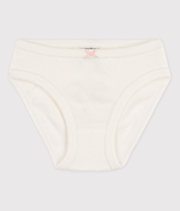 3er-Set Slips aus Baumwolle f&uuml;r Damen weiss