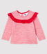 Langärmelige Baby-Bluse für Mädchen