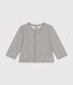 Baby-Cardigan aus Molton