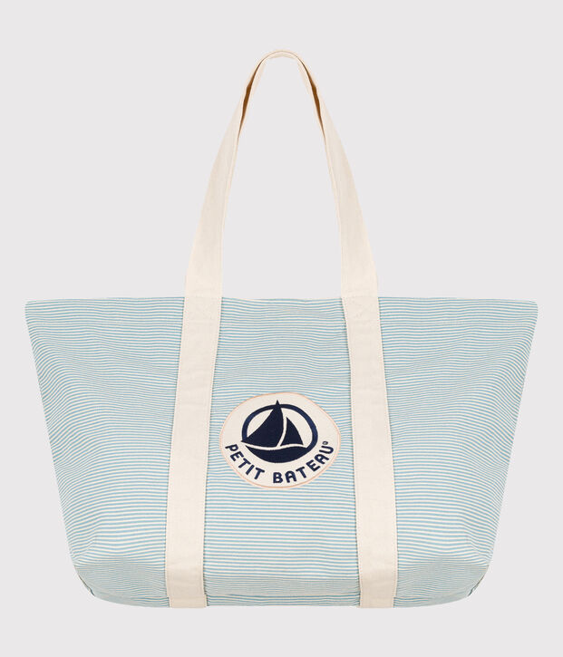 Strandtasche aus Baumwolle vielfarbig