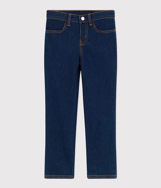 Kinder-Hose in Slim Fit Passform aus Denim für Mädchen blau DENIM BRUT