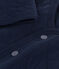Baby-Cardigan aus gestepptem Doppeljersey blau SMOKING