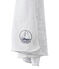 Warmer Schal grau POUSSIERE/weiss LAIT