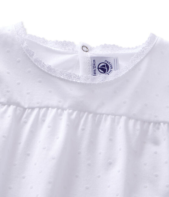 Pyjama fille à pois weiss ECUME