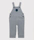 Baby-Latzhose aus Leinen.
