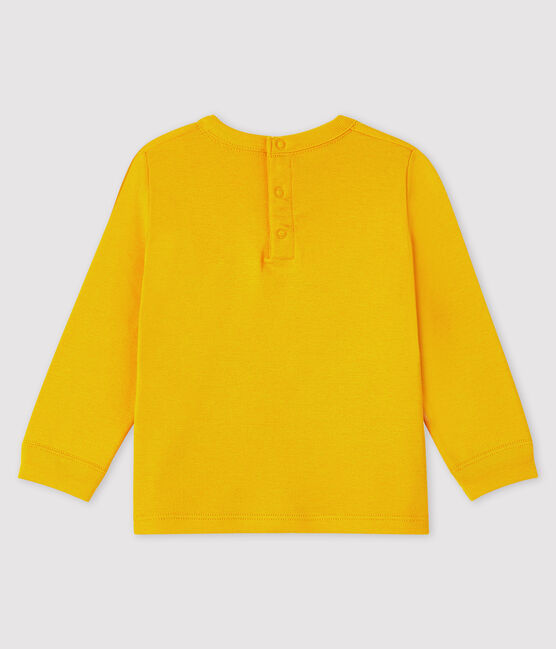 Baby-T-Shirt für Jungen gelb BOUDOR