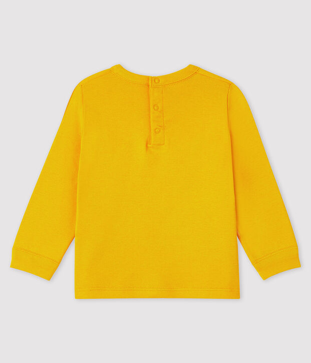 Baby-T-Shirt f&uuml;r Jungen gelb