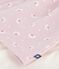 Baby-Kleid mit Kragen Blumen- und Herzmotiv und dazu passende Leggings aus Baumwolle rosa JOLI/weiss MULTICO